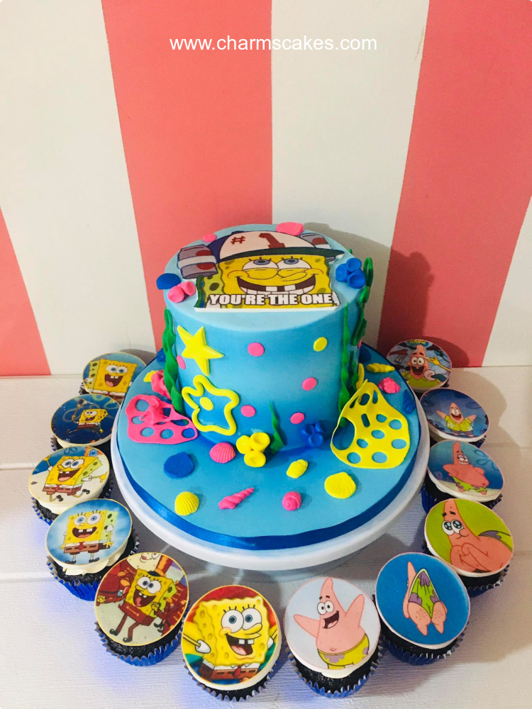 Bob Sponge Bob Custom Cake