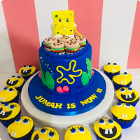 Jumah's Sponge Bob Custom Cake