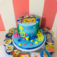 Bob Sponge Bob Custom Cake