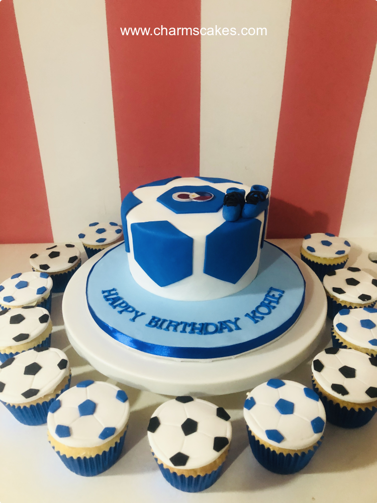 Futball Sports Theme Custom Cake