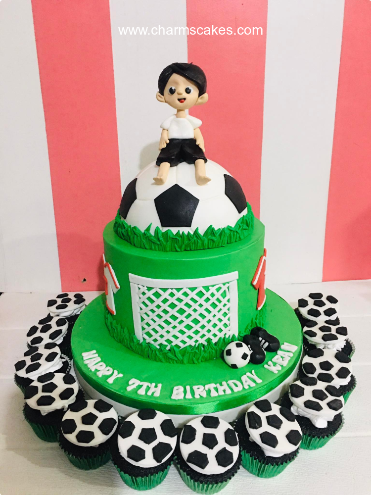 Kean's Sports Theme Custom Cake