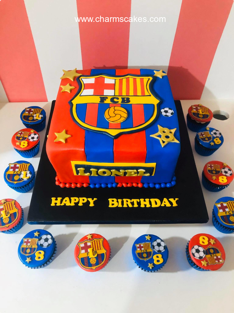 FC Barcelona theme cake 😊 . .... - My Culinary Experiments. | Facebook