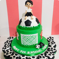 Kean's Sports Theme Custom Cake