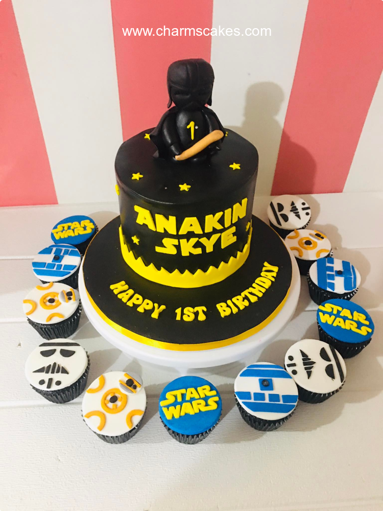 Anakin Star Wars Custom Cake