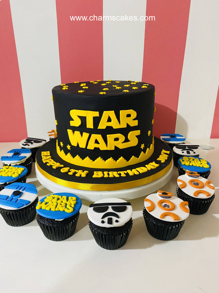 Jivy Star Wars Cake, A Customize Star Wars cake