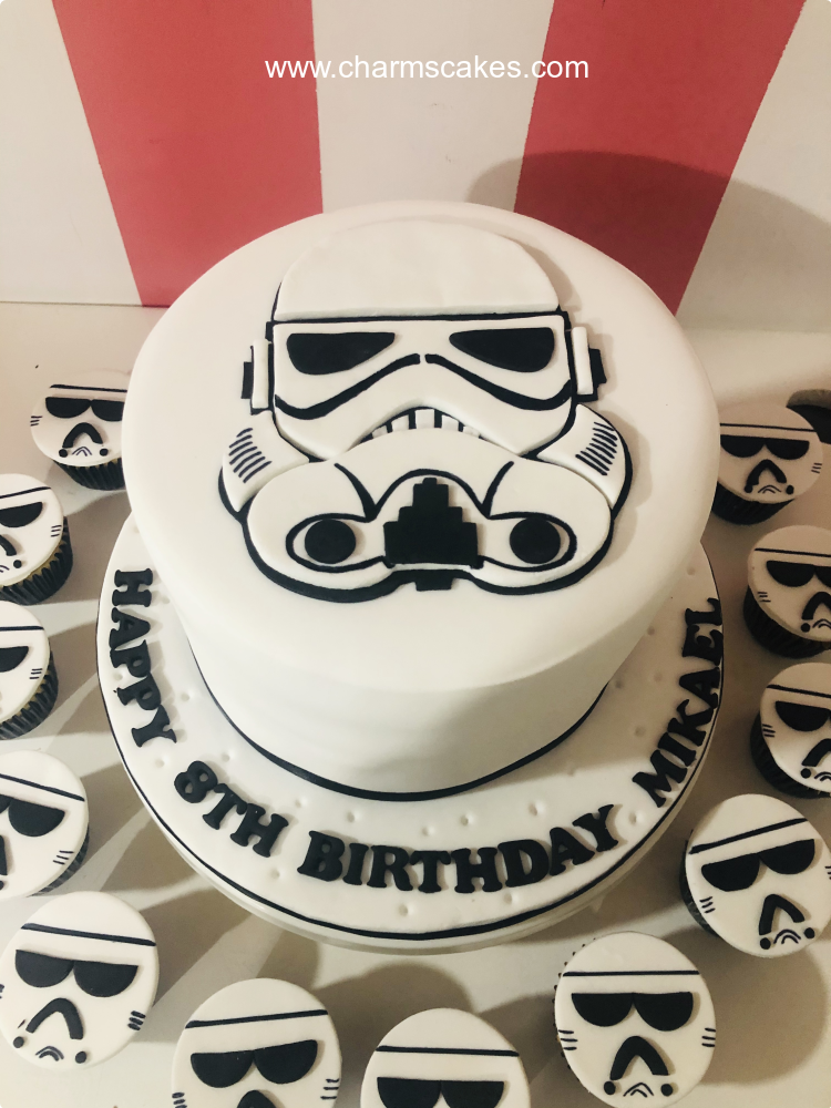 Storm Troopers Star Wars Custom Cake