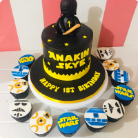 Anakin Star Wars Custom Cake