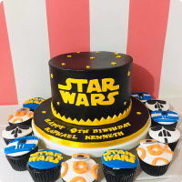 Raph Star Wars Custom Cake