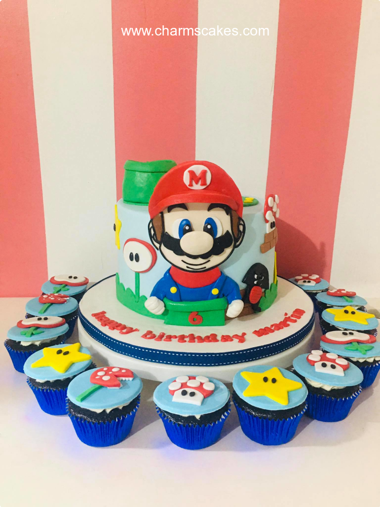 Martin Super Mario Custom Cake