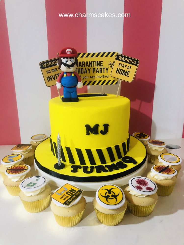 Off Limits Super Mario Custom Cake