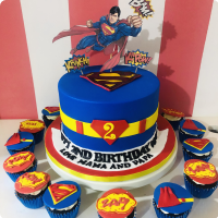 Superman Cakes