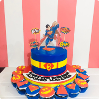 Alfonso's Superman Custom Cake