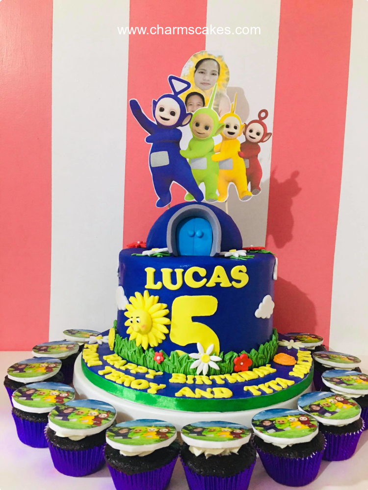 Lucas' Teletubbies Custom Cake