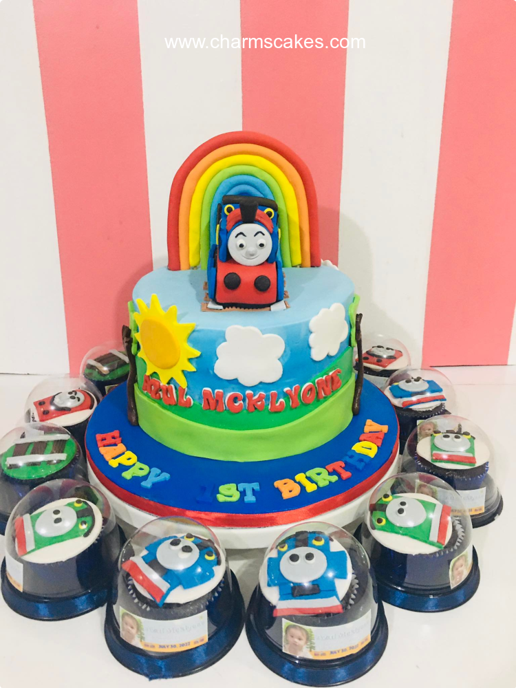 Azull's Thomas Train Custom Cake