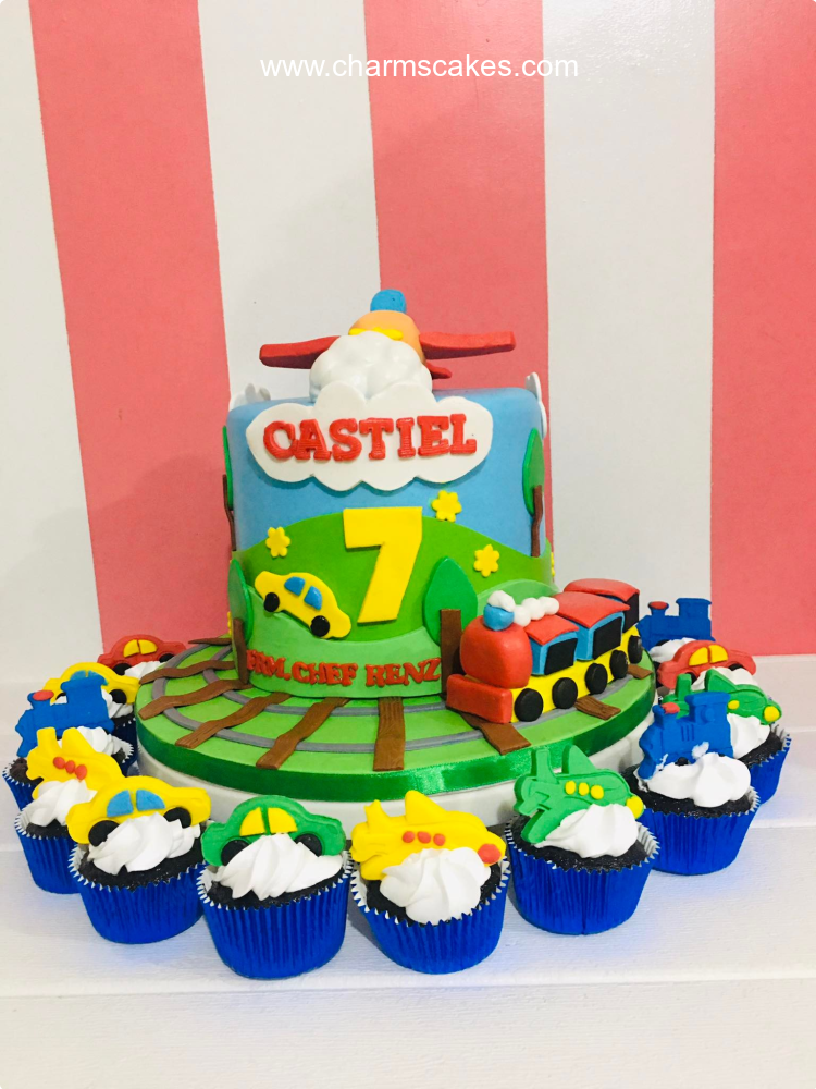 Castiel's Thomas Train Custom Cake