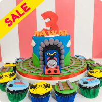 Wawan's Thomas Train Custom Cake