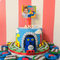 Thomas Train Cake - Etsy