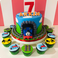 Best Thomas Train Theme Cake In Hyderabad | Order Online