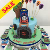 Phil's Thomas Train Custom Cake