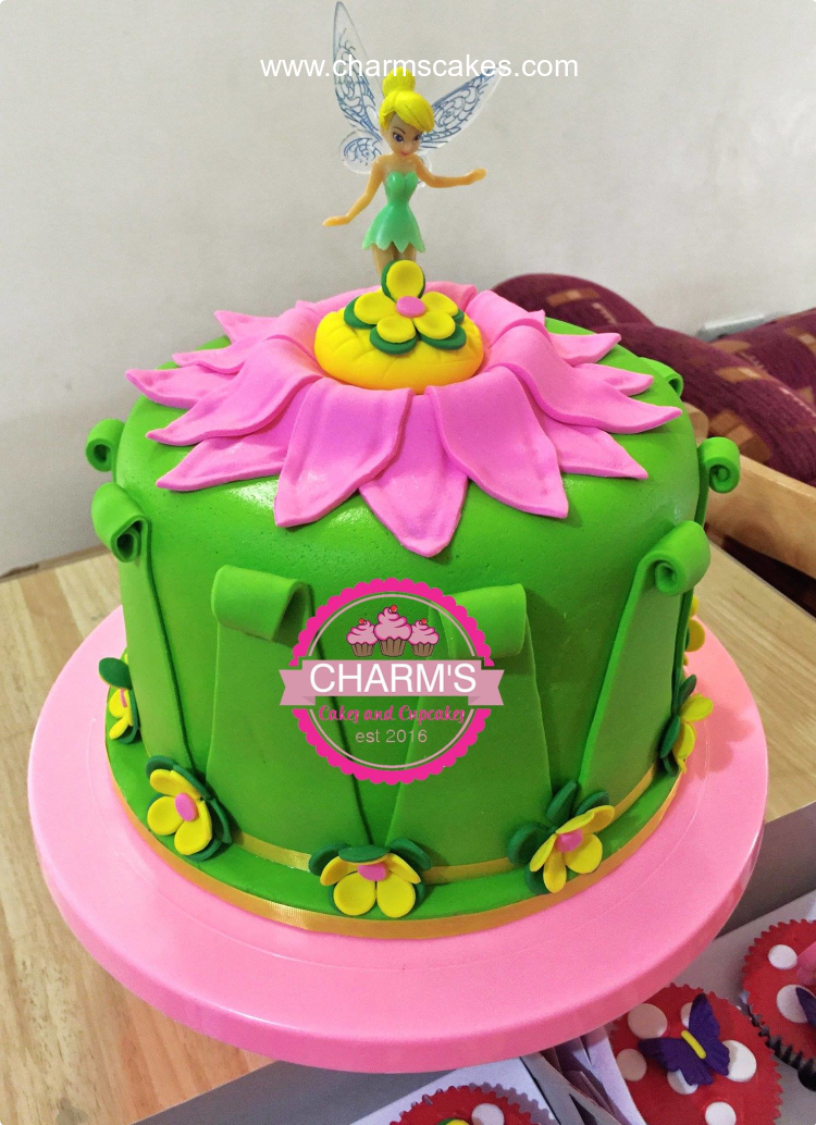 Charmaine's First Tinker Bell Custom Cake