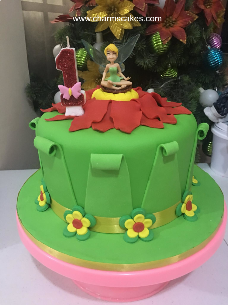 Glitter's Tinker Bell Custom Cake