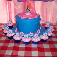 Blue Bell's Tinker Bell Custom Cake