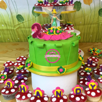 Shandy's Tinker Bell Custom Cake