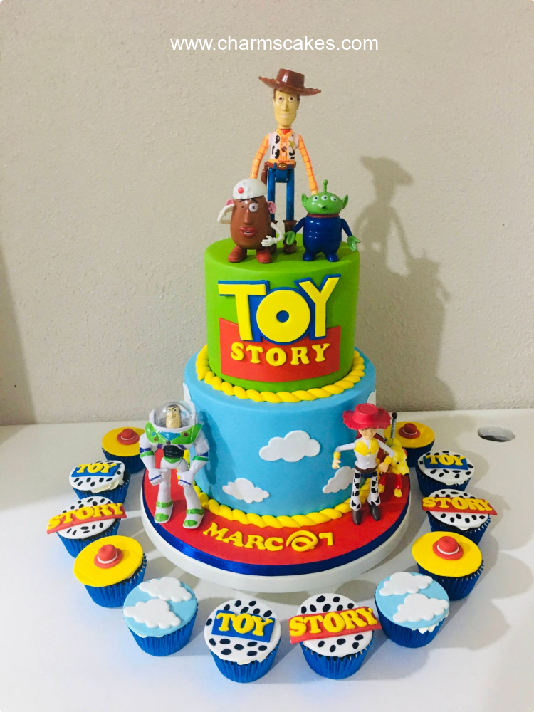 Toy Story Family Toy Story Custom Cake