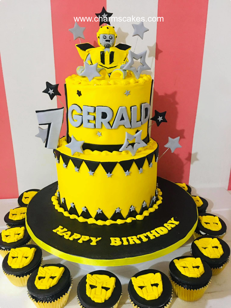 Gerald's Transformers Custom Cake