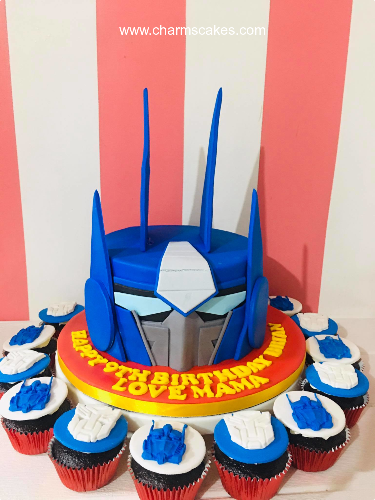 Brian's Transformers Custom Cake