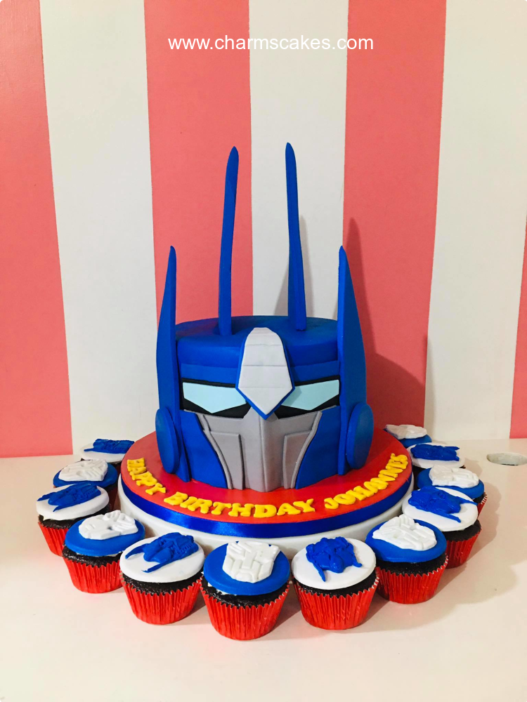 Johanne Transformers Custom Cake