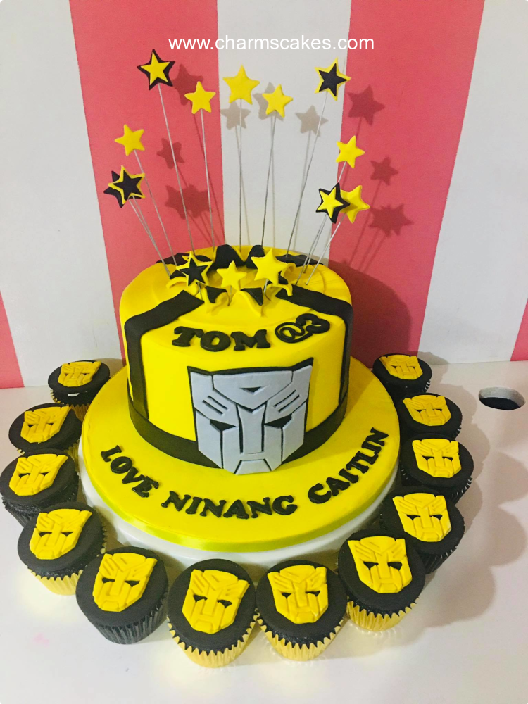 Caitlin Transformers Custom Cake