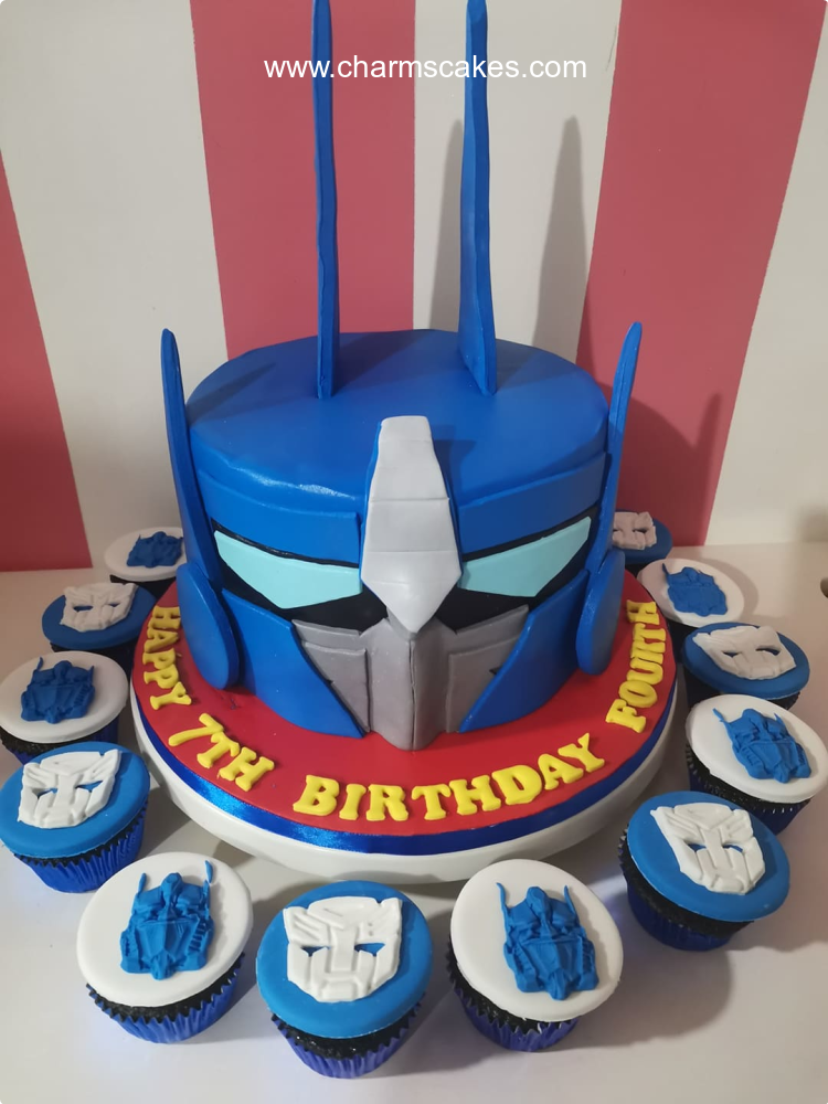 Fourth Transformers Custom Cake