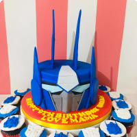 Brian's Transformers Custom Cake