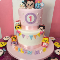 Tsum Tsum for Girls Tsum Tsum Custom Cake