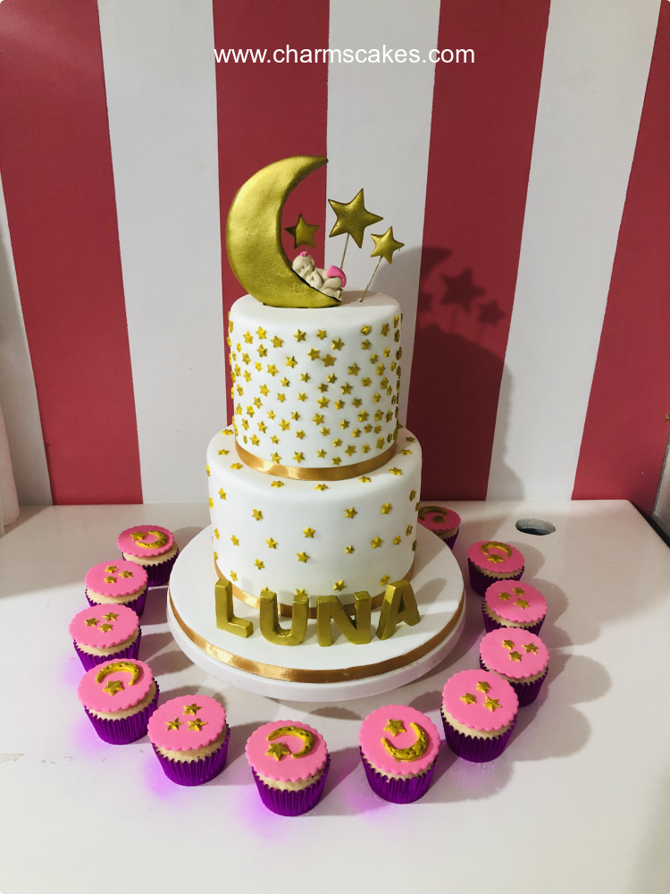 Twinkle Moon Twinkle Twinkle Custom Cake