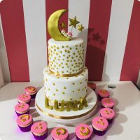 Twinkle Moon Twinkle Twinkle Custom Cake