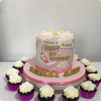 Aubrey Twinkle Twinkle Custom Cake