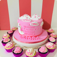 Eliora Twinkle Twinkle Custom Cake