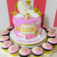 Keileigh Twinkle Twinkle Custom Cake
