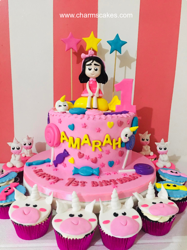 Amarah Unicorn Custom Cake