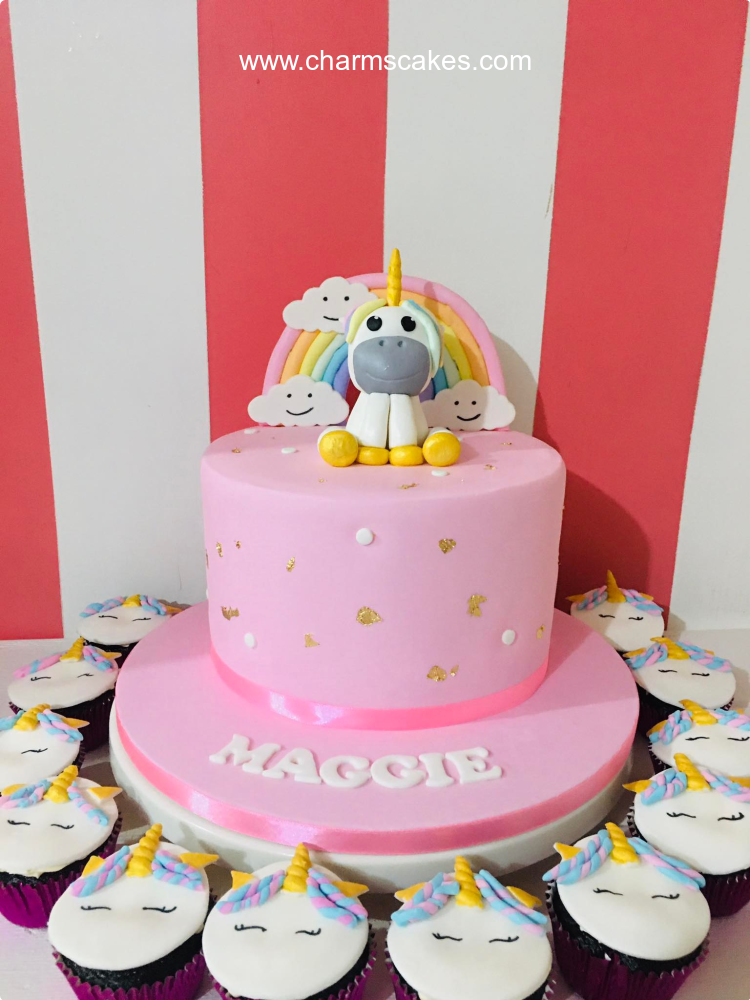 Maggie Unicorn Custom Cake