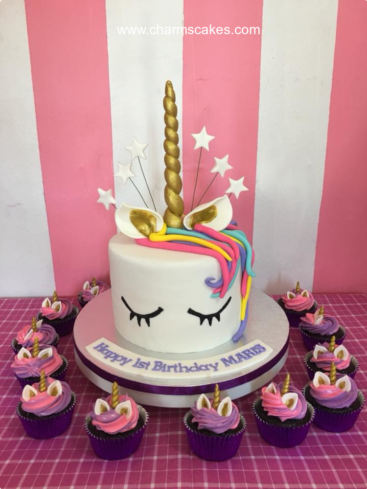 Majestic Unicorn Custom Cake