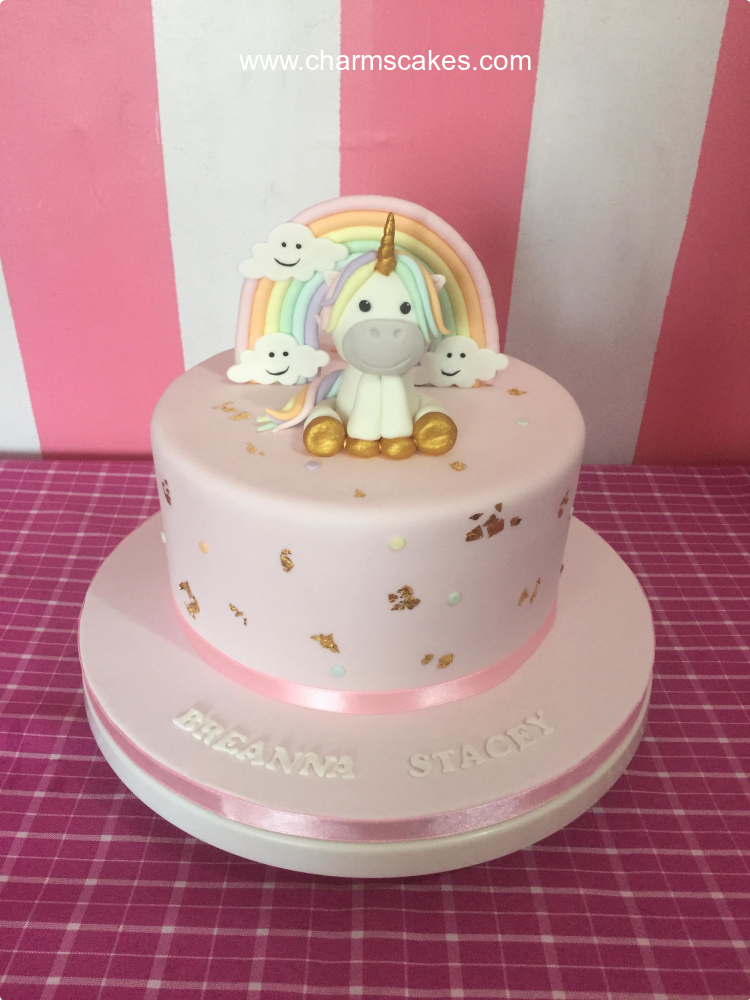 Breanna Unicorn Custom Cake