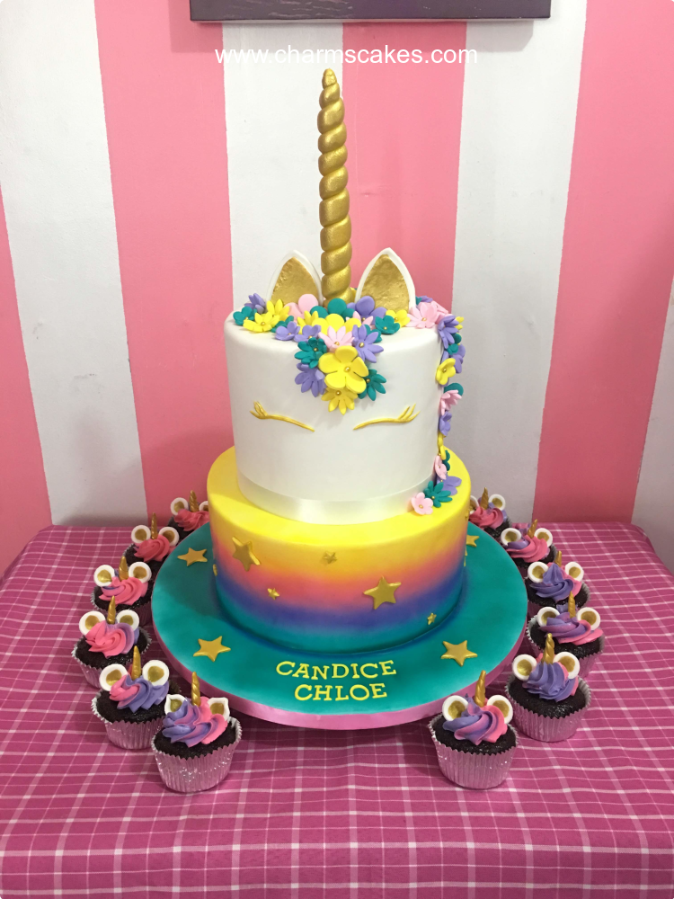 Unicorn (Candice) Unicorn Custom Cake