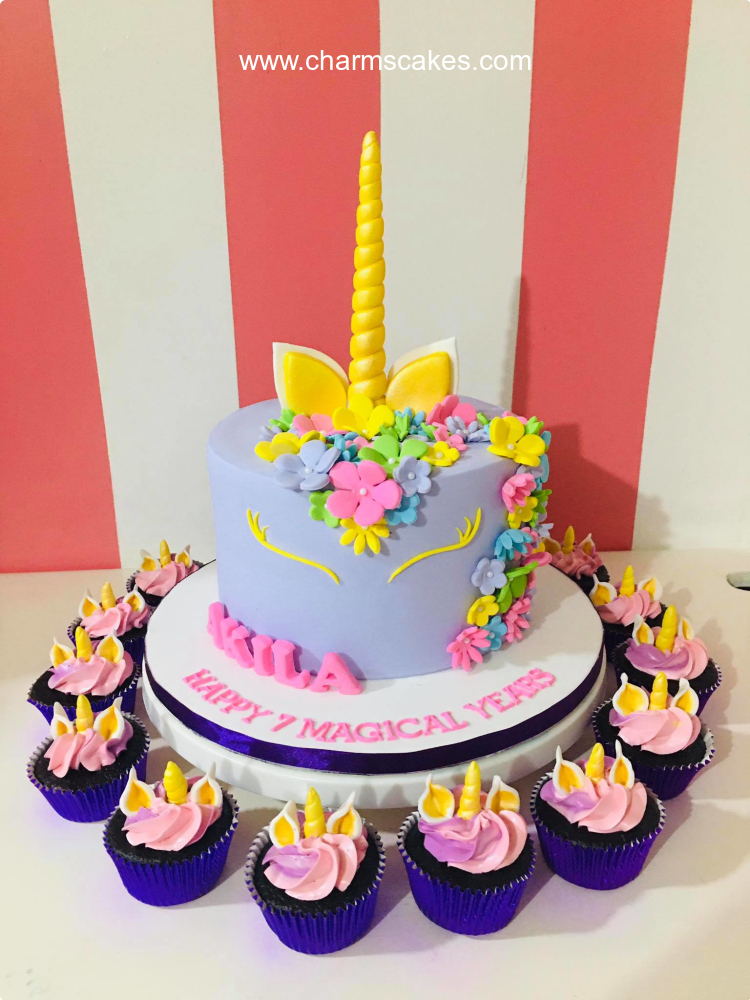 Akila Unicorn Custom Cake
