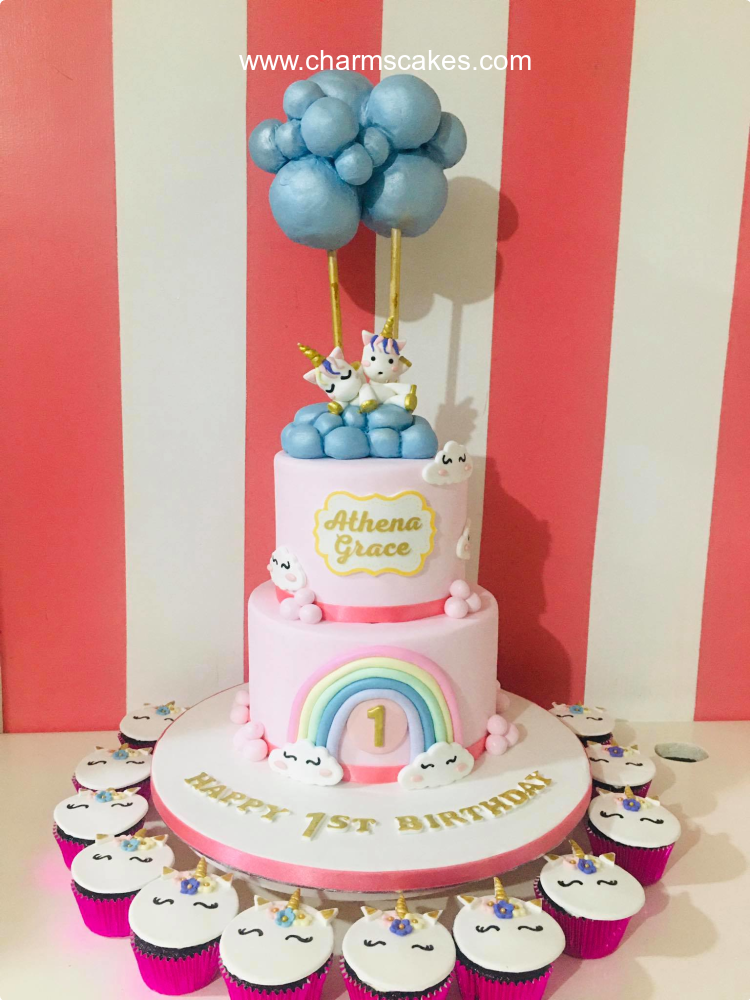 Athena Grace Unicorn Custom Cake