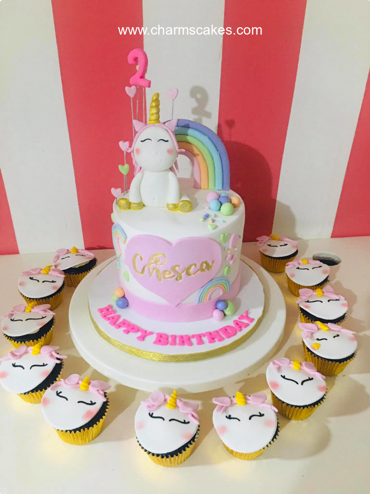 Chesca Unicorn Custom Cake