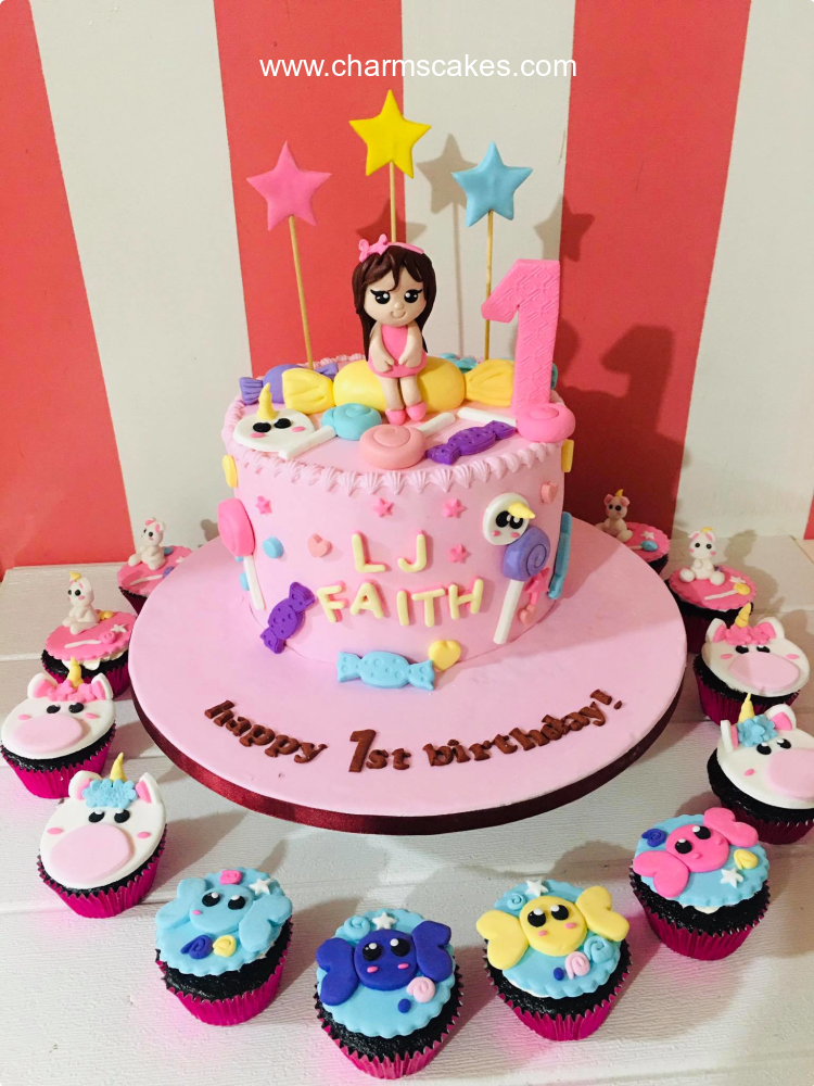 LJ Faith Unicorn Custom Cake