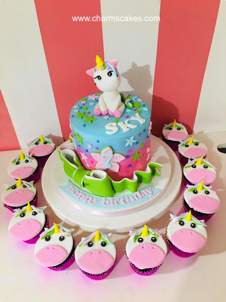 Unicorn Sky Unicorn Custom Cake